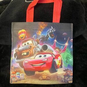 Red Cars Themed Tote Bag